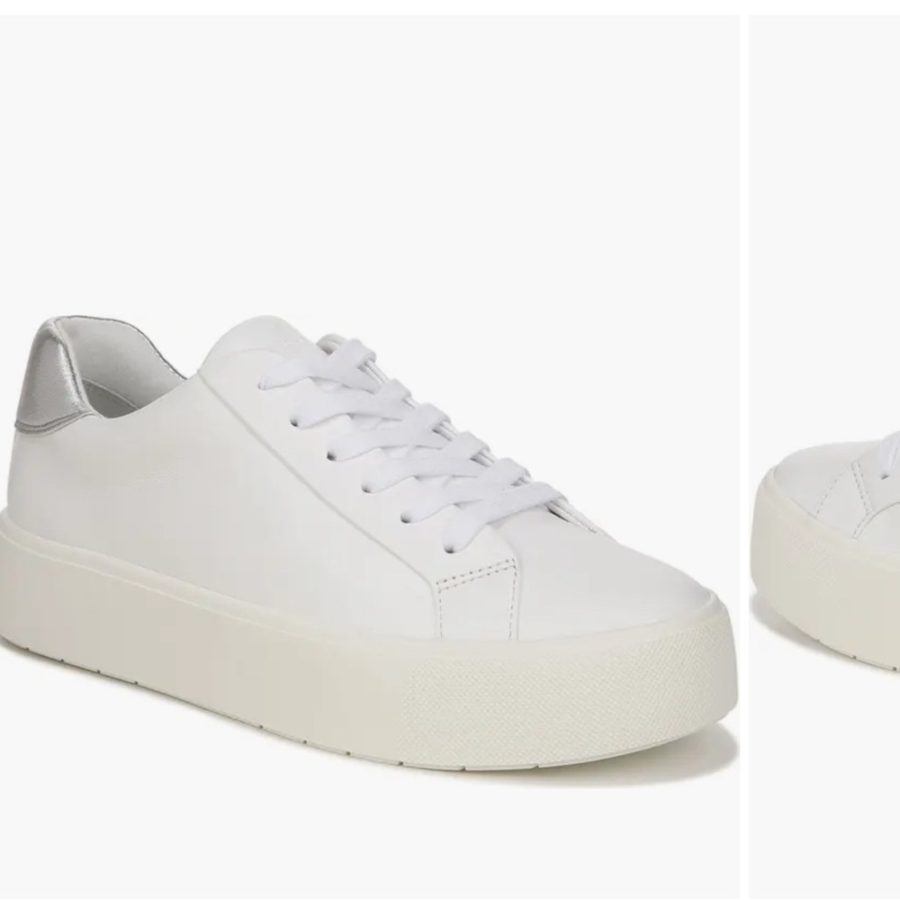 VINCE - Benfield Leather Platform Sneaker — BRAND NE